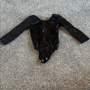 9-12mo Baileys blossoms baby long sleeve one piece